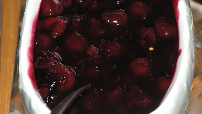 Croatian Sour Cherry (Marasca) Sauce Created by nitko