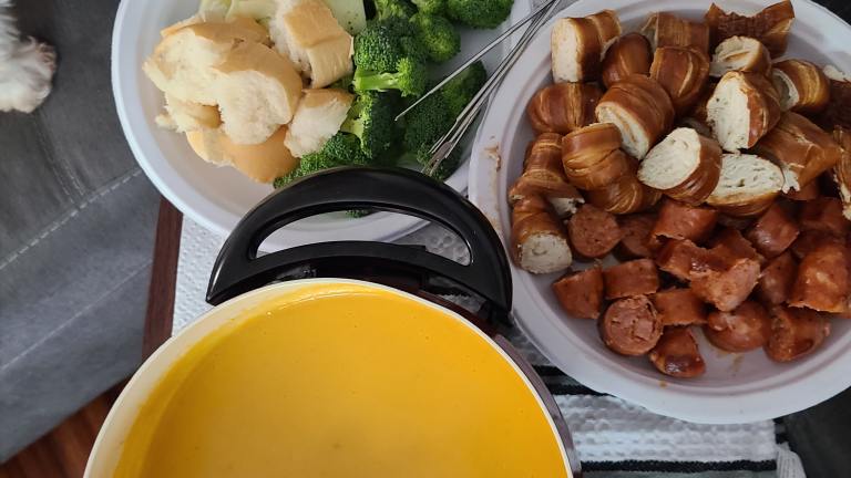 Cheddar Cheese Fondue (Courtesy of the Melting Pot) Created by Joseph D.