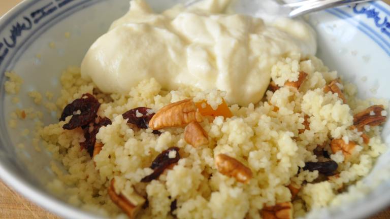 Fruit and Yogurt Breakfast Couscous created by ImPat