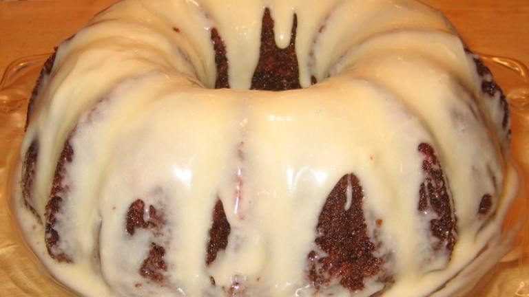 Carrot Bundt Cake With Glaze Created by Realtor by day