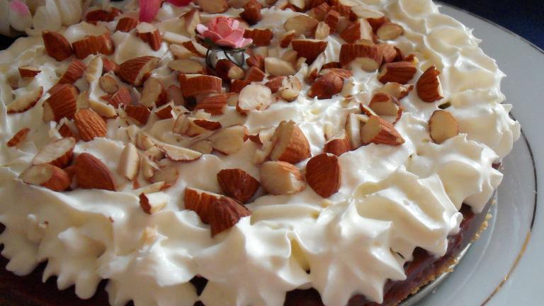 Chocolate & Hazelnut Muhallabieh - Middle Eastern Cream Tart Created by Um Safia