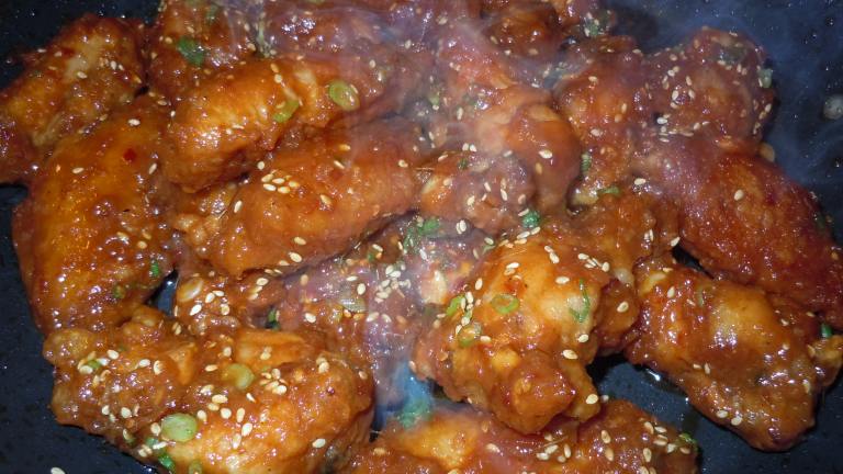 Korean Spicy Chicken Wings - Restaurant Recipe! Created by Marney