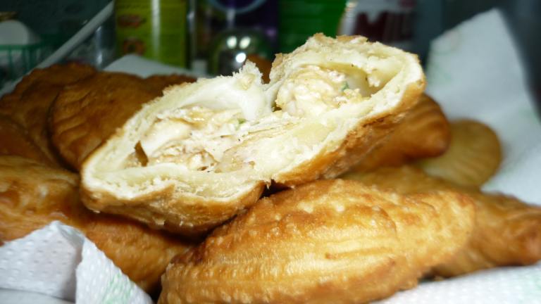 Cheesiest Fried Chicken Empanadas With Queso Dip Created by Dottygumdrop