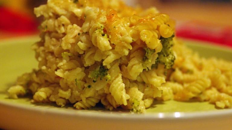 Weight Watchers Baked Macaroni & Cheese With Broccoli Created by Redsie