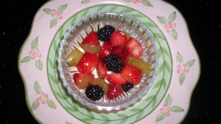 Fruit Salad for One Created by chef FIFI
