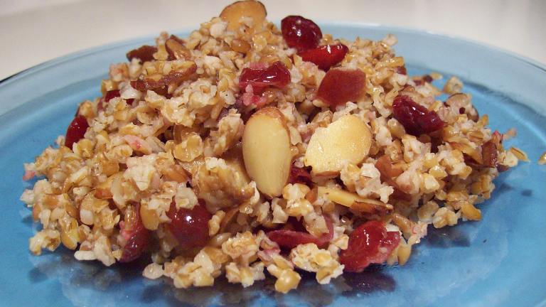 Bulgur Pilaf W/ Almonds and Cranberries Created by little_wing