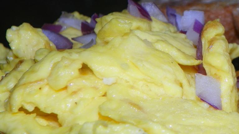 Scrambled Eggs and Orange Zest created by Baby Kato