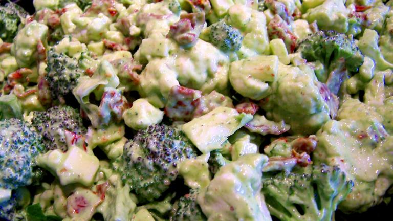 Italian Cauliflower and Broccoli Salad created by Rita1652