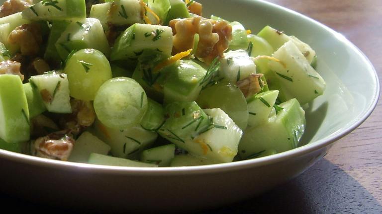 Apple Walnut Dill Salad Created by AmandaInOz