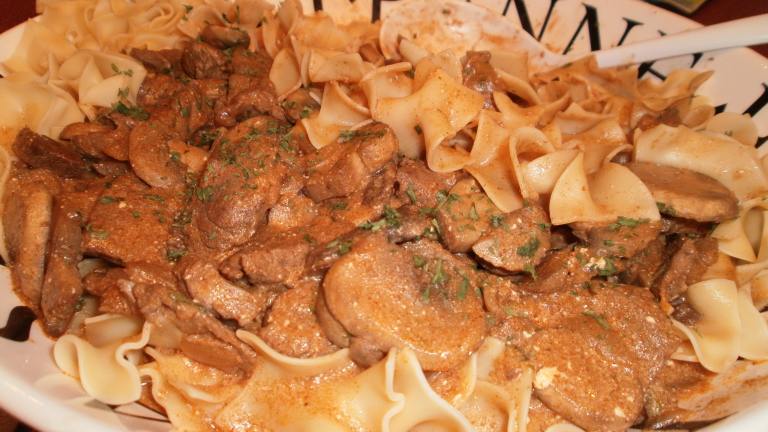 Real Simple Beef Stroganoff Created by CIndytc