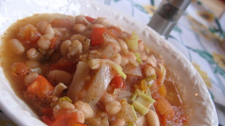 Warm White Bean Salad created by White Rose Child