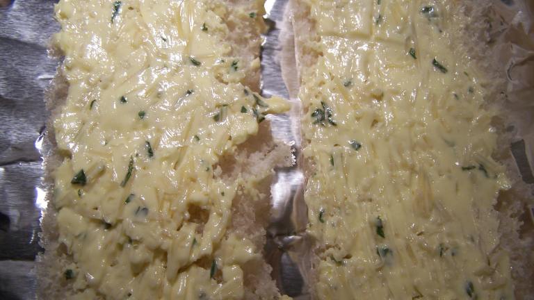 Garlic Parmesan Spread Created by Munchkin Mama