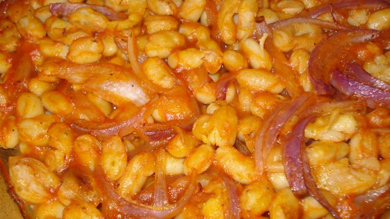 Greek Baked Beans  ( Fasolia) Created by C. Taylor