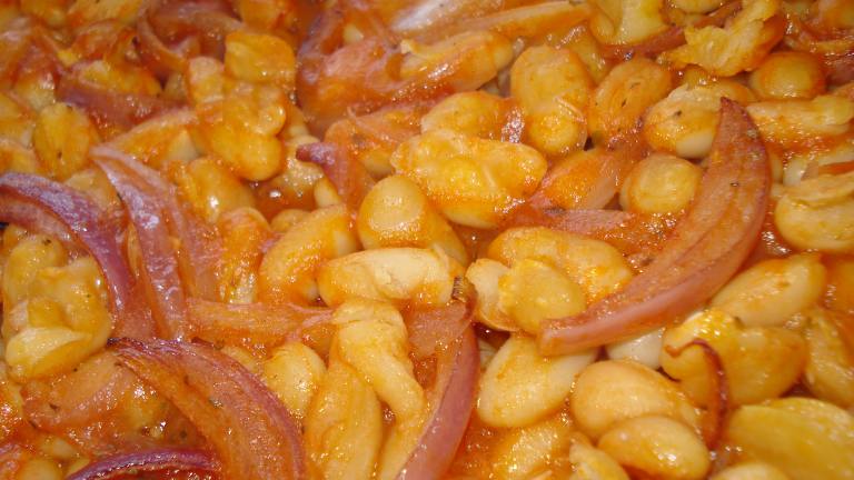 Greek Baked Beans  ( Fasolia) Created by C. Taylor
