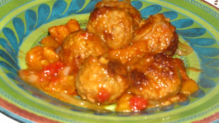 Speedy Moroccan Meatballs Created by kellychris