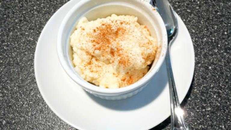 Heart Healthy Cinnamon Rice Pudding Created by Outta Here