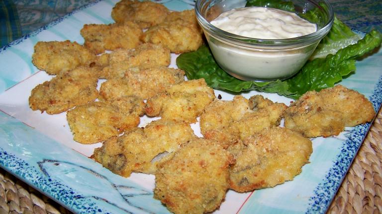Crispy Oven-Fried Oysters Created by Chef PotPie