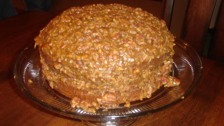 Autumn Spice Cake With Sticky Coconut-Pecan Icing created by JAG0913