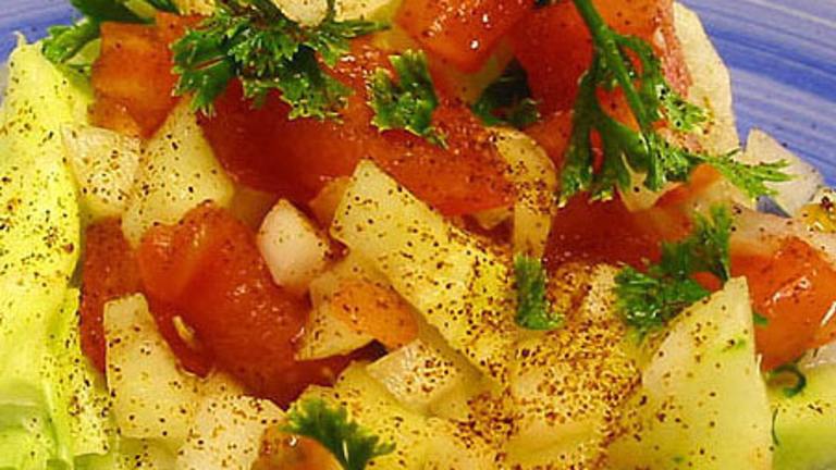 Simple Iranian Salad Created by Caroline Cooks