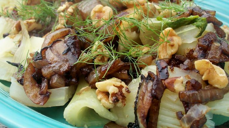 Fennel With Caramelized Onions Created by Parsley