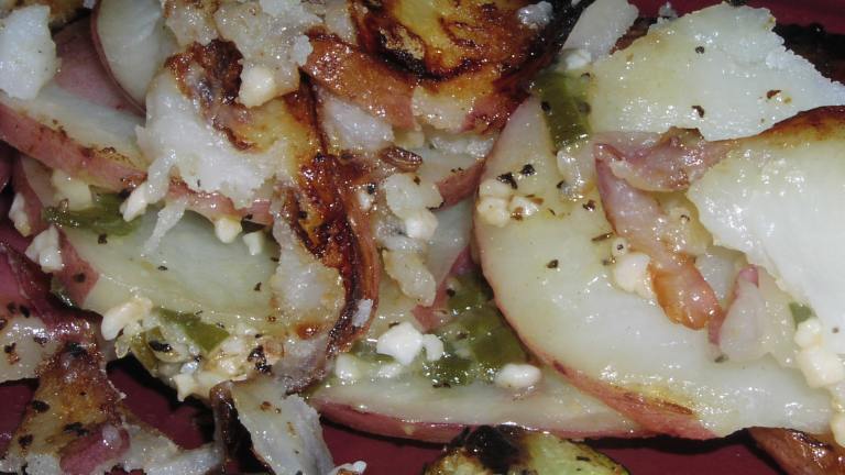 Garlic-Chive Grilled Red Potatoes created by teresas