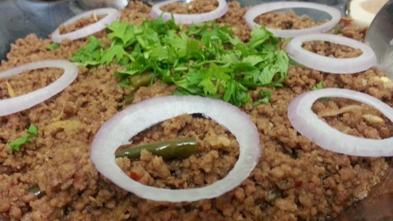 Bhuna Qeema With Khara Masala (Minced Meat With Whole Spices) created by Zareen A.