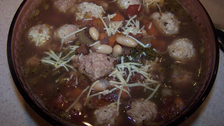 Minestrone With Chicken Meatballs created by Cook4_6
