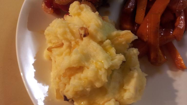 Mashed Potatoes With Roasted Garlic and Shallots created by ImPat