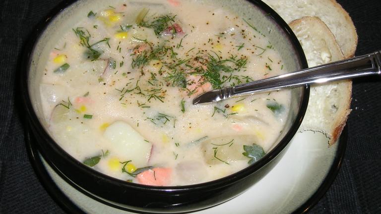 Hearty Salmon Chowder - American created by Mr Jackson