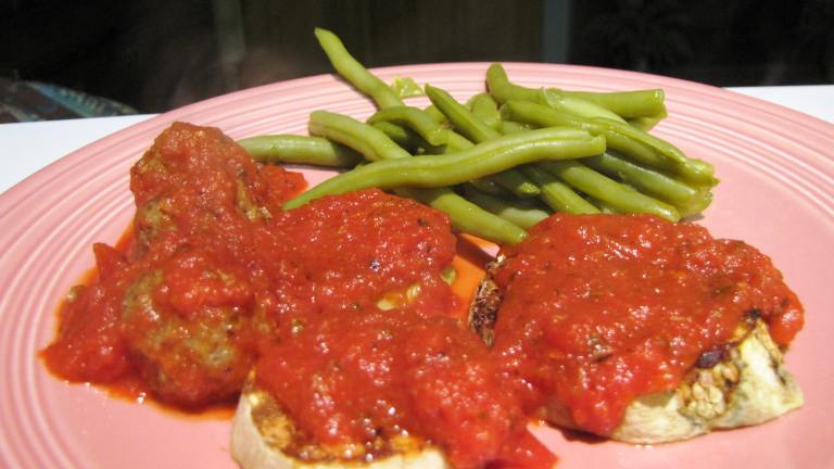 Broiled Eggplant With Tomato Sauce created by loof751