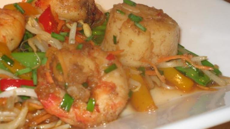 Chili Seafood Stir-Fry Created by The Flying Chef