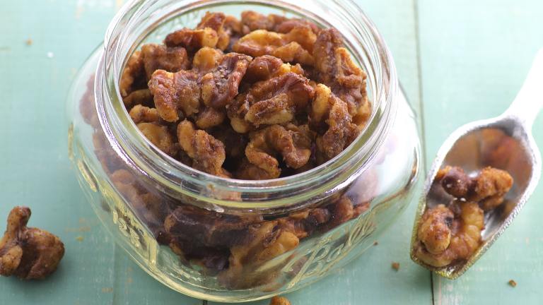 Sweet and Salty Cinnamon Nuts Created by May I Have That Rec