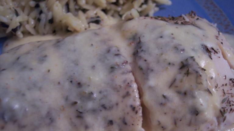 Quick Chicken With Gouda Gravy Created by jrusk