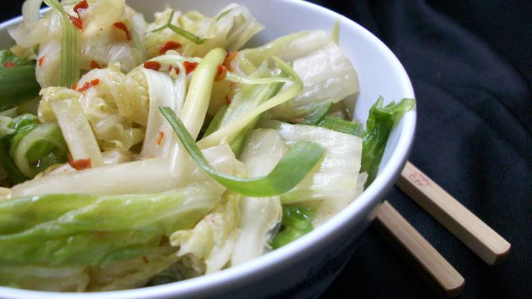 Korean Cabbage Kimchi Created by 2Bleu