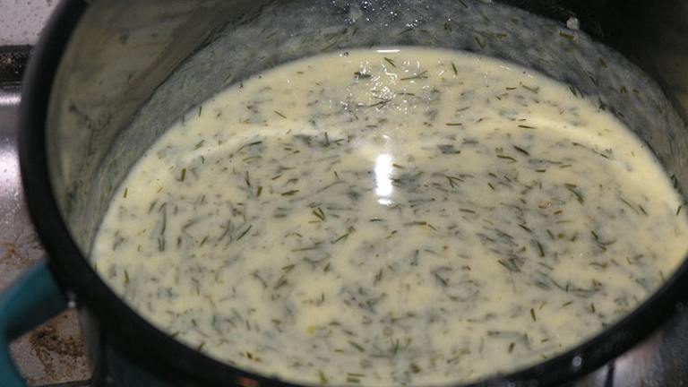 North Croatian Dill Sauce Created by nitko
