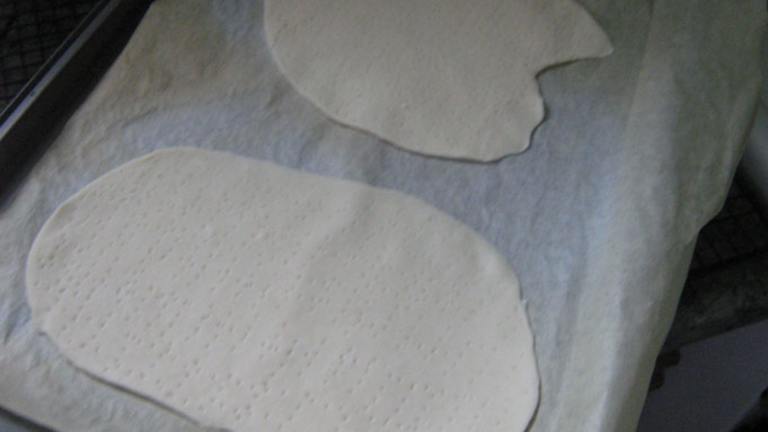 Homemade Matzah for Passover created by Cascadia