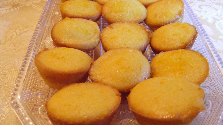 Orange Mini Tea Muffins Created by Seasoned Cook