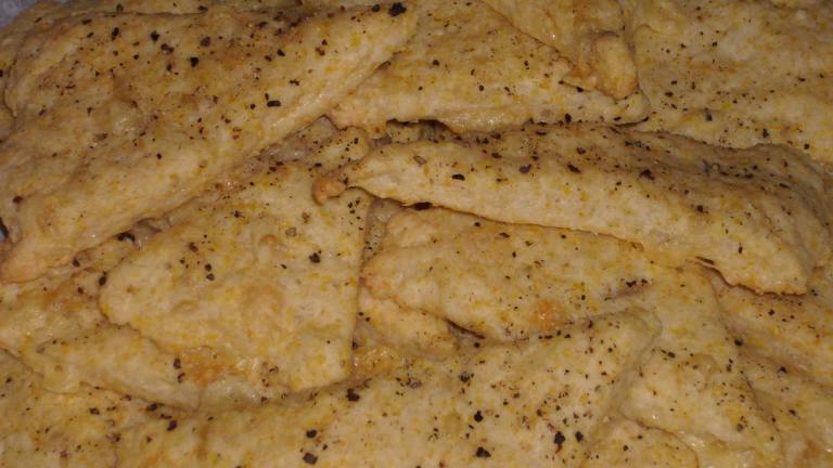 Peppery Cheddar Crisps Created by Lalaloula