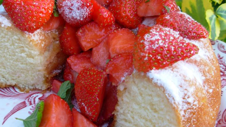 Austrian Strawberry Torte Created by French Tart