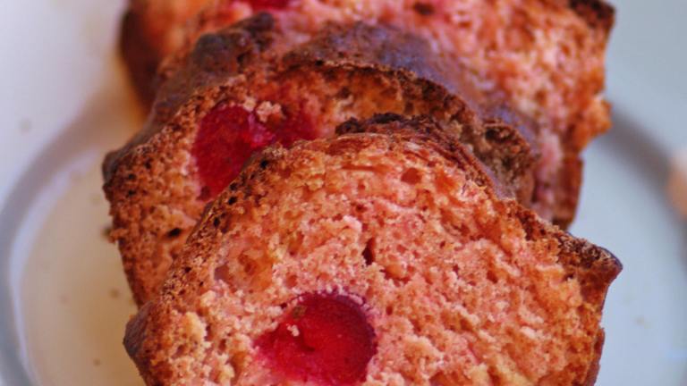 Maraschino Cherry Quick Bread Created by Redsie