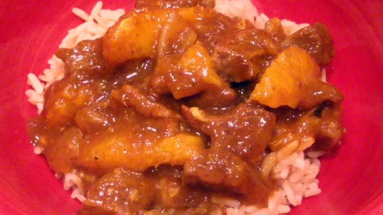 Beef and Orange Curry Created by PanNan