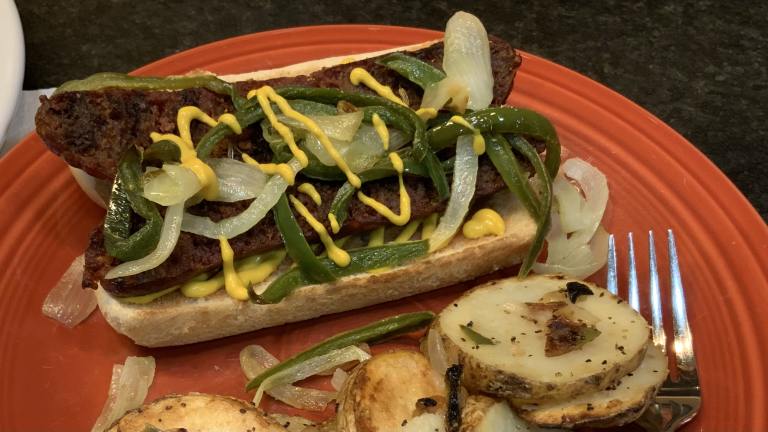Grilled Hot Italian Sausage Sandwich Created by ColoradoCooking