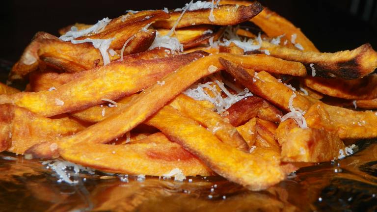 Unfried Sweet Potato Fries created by Baby Kato