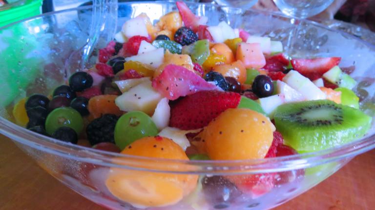 Fresh Fruit Salad With Poppy Seed Dressing created by Bonnie G 2