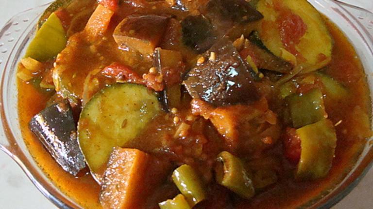 Indian Style Ratatouille created by Brian Holley