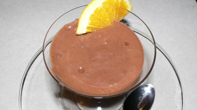 Orange Scented Chocolate Mousse Created by Mary K. W.