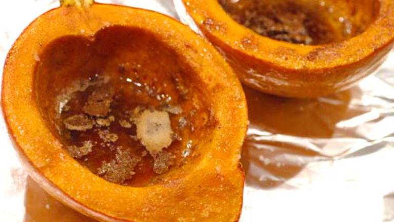 Spiced Baked Acorn Squash Created by Sackville