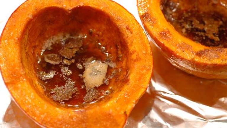 Spiced Baked Acorn Squash Created by Sackville