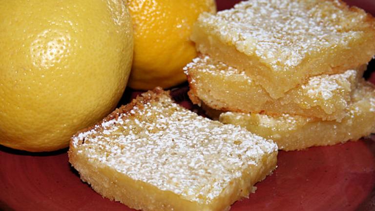 Luscious Lemon Bars created by Tinkerbell