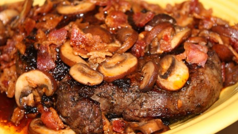T-Bone Steak With Bacon-Mushroom Sauce Created by Nimz_